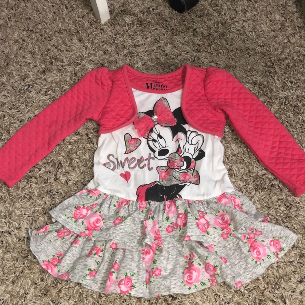 Disney Minnie Mouse Floral Dress